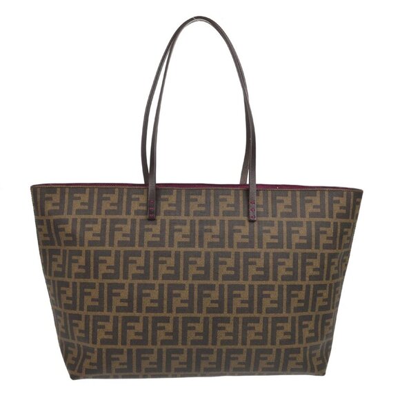 Fendi Brown Zucca Tote Bag 8BH185-G87-139-2111 XX08016 - Picture 1 of 10
